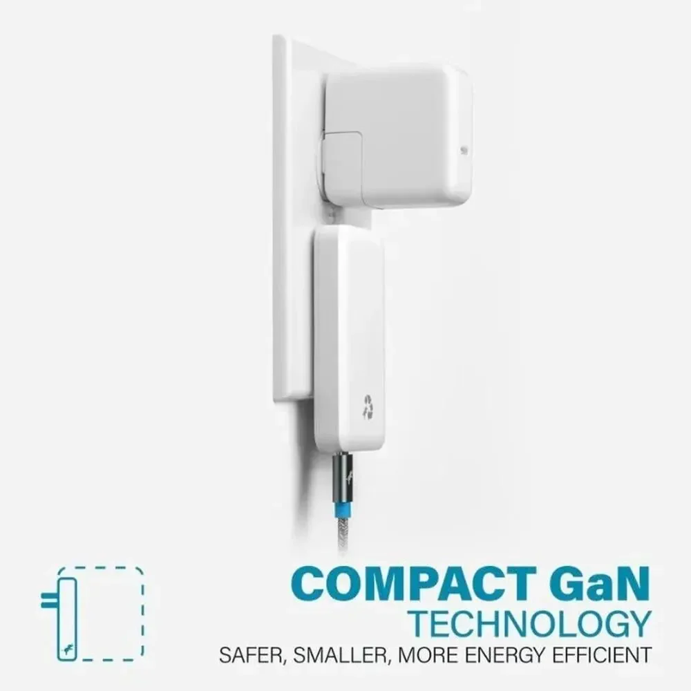 Nimble 2C Ultra Slim Power Adapter PD65W White